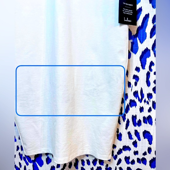 White Bodycon Midi Dress - Picture 2 of 7